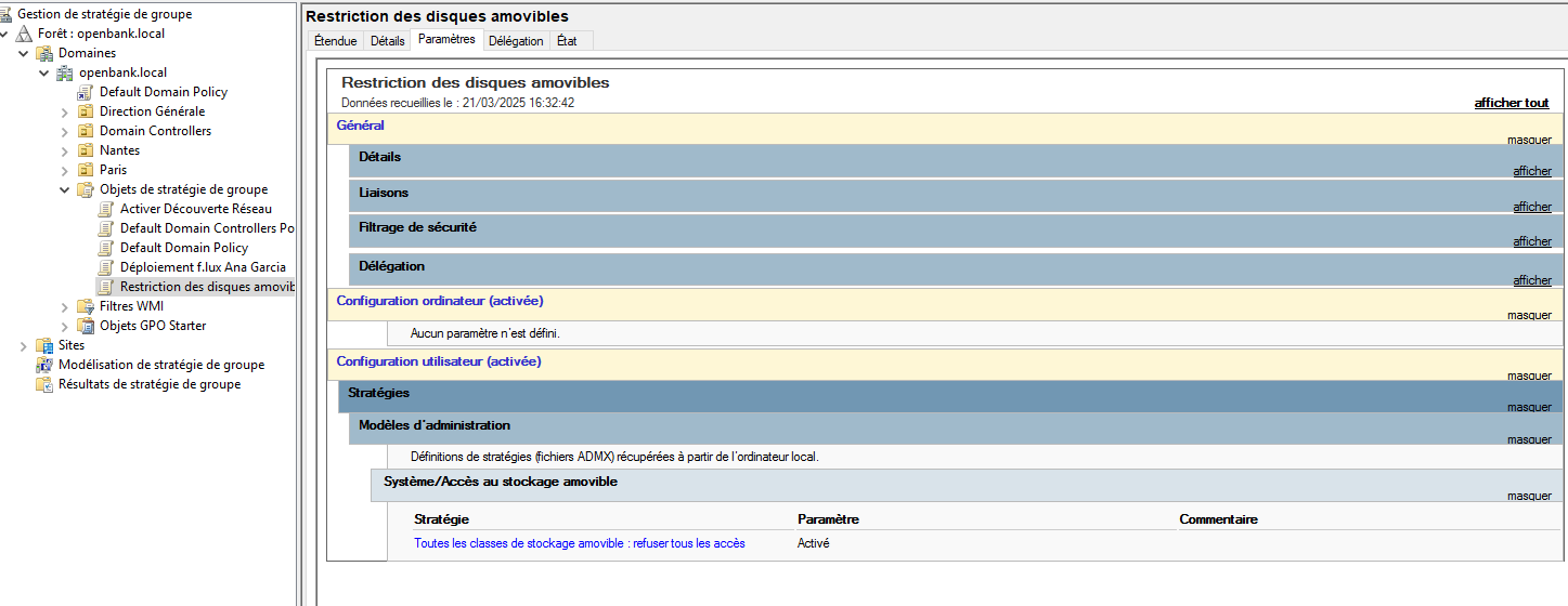GPO removable disk restriction