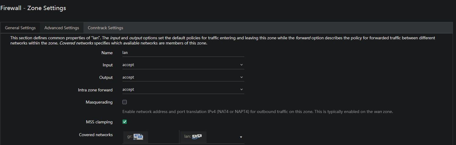 MSS clamping activation